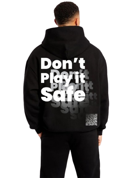 Black Oversized Hoodie