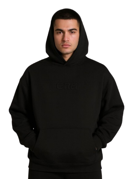 Black Oversized Hoodie
