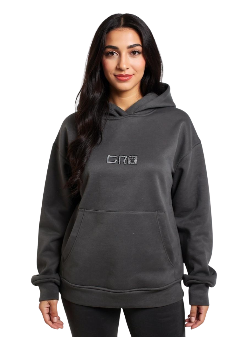 Grey Oversized Hoodie
